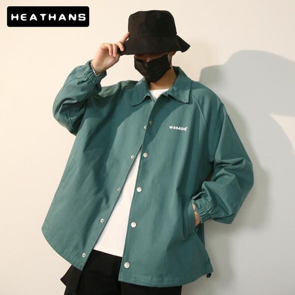 jacket men solid color windproof military style loose spring autumn thin korean long sleeve warm stand clothes men's jackets, Black;brown
jacket men solid color windproof military style loose spring autumn thin korean long sleeve warm stand clothes men's jackets, Black;brown