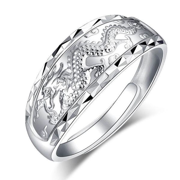 cluster rings designer original silver inlaid opening adjustable ring men and women dragon phoenix classic trend jewelry, Golden;silver
cluster rings designer original silver inlaid opening adjustable ring men and women dragon phoenix classic trend jewelry, Golden;silver