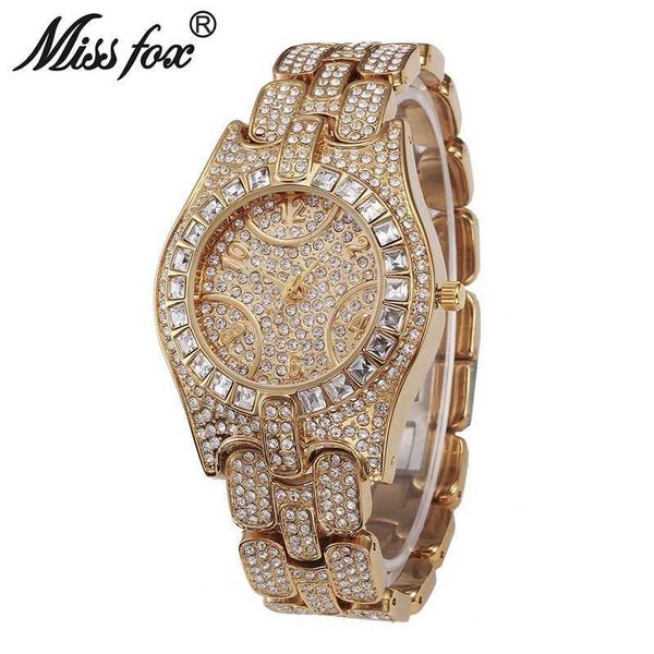 missfox malishi men's watch is a selling high-end fashion diamond inlaid waterproof leisure fine steel quartz watch, Slivery;brown
missfox malishi men's watch is a selling high-end fashion diamond inlaid waterproof leisure fine steel quartz watch, Slivery;brown