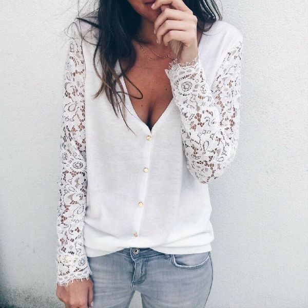 women blouses v neck blouse floral lace long sleeve blouse female shirts women blouses black white ladies clothesby
women blouses v neck blouse floral lace long sleeve blouse female shirts women blouses black white ladies clothesby
