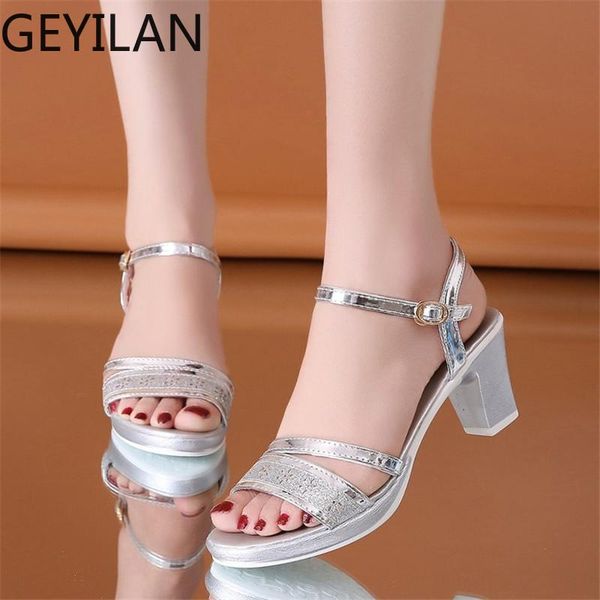 open toe square heel high sandals woman 2021 summer shoes fashion bling waterproof platform buckle strap ladies, Black
open toe square heel high sandals woman 2021 summer shoes fashion bling waterproof platform buckle strap ladies, Black
