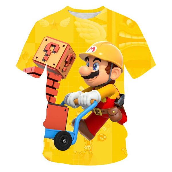 men's t-shirts 2021 summer fashion super cute mary 3d printed pattern and kids casual trend t-shirt apparel, White;black
men's t-shirts 2021 summer fashion super cute mary 3d printed pattern and kids casual trend t-shirt apparel, White;black