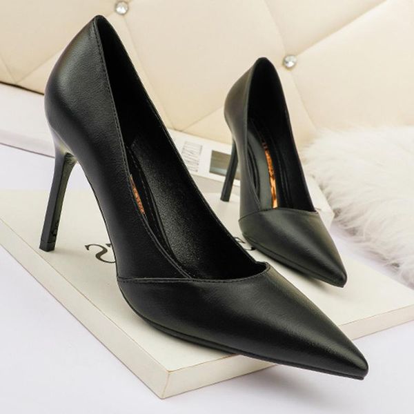 dress shoes high heel pumps pointy toe stilettos slip on women party work women's, Black
dress shoes high heel pumps pointy toe stilettos slip on women party work women's, Black