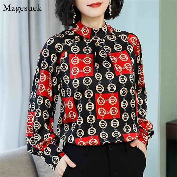 autumn casual women blouse vintage slim chiffon shirt long sleeve o-neck print ladies blouses blusas mujer 2376 210512, White
autumn casual women blouse vintage slim chiffon shirt long sleeve o-neck print ladies blouses blusas mujer 2376 210512, White