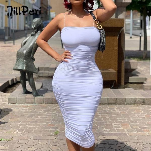 jillperi women sleeveless bodycon dress solid kardashian style outfit vacation club wear ruched stretch party midi dress, Black;white
jillperi women sleeveless bodycon dress solid kardashian style outfit vacation club wear ruched stretch party midi dress, Black;white