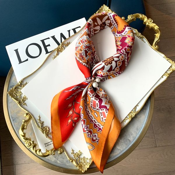 scarves women ladies stripes scarf 100% silk cross headband trendy spring summer autumn luster thin square daily casual designer satin small, Blue;gray 
scarves women ladies stripes scarf 100% silk cross headband trendy spring summer autumn luster thin square daily casual designer satin small, Blue;gray