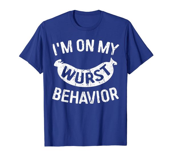 I'm On My Wurst Behavior T-Shirt Oktoberfest 2019 Gift Shirt, Mainly pictures