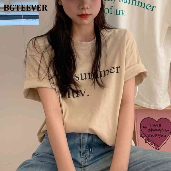 t shirts casual candy color summer women o-neck letter print loose female tees short sleeve cotton t-shirts f9nw, White
t shirts casual candy color summer women o-neck letter print loose female tees short sleeve cotton t-shirts f9nw, White