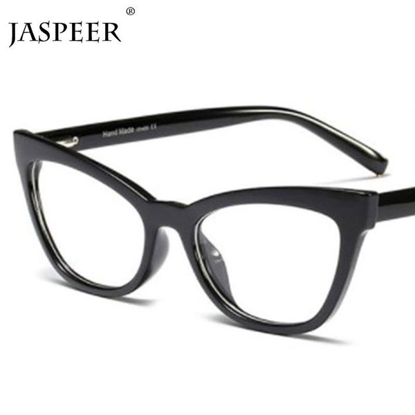 fashion sunglasses frames jaspeer vintage cat eye glasses women brand designer comfortable flat mirror lady optical eyeglasses prescription, Black
fashion sunglasses frames jaspeer vintage cat eye glasses women brand designer comfortable flat mirror lady optical eyeglasses prescription, Black