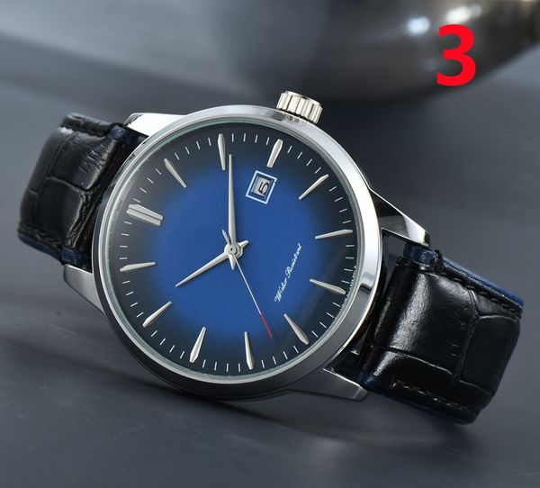 2021 fashion sports young men japan brand luxury watches three-pin quartz watch display calendar with minimalist style leather ori, Slivery;brown
2021 fashion sports young men japan brand luxury watches three-pin quartz watch display calendar with minimalist style leather ori, Slivery;brown