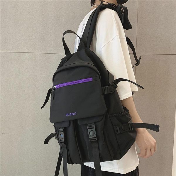 backpack fashion brand 2021 men's trend street korean leisure large capacity student schoolbag
backpack fashion brand 2021 men's trend street korean leisure large capacity student schoolbag
