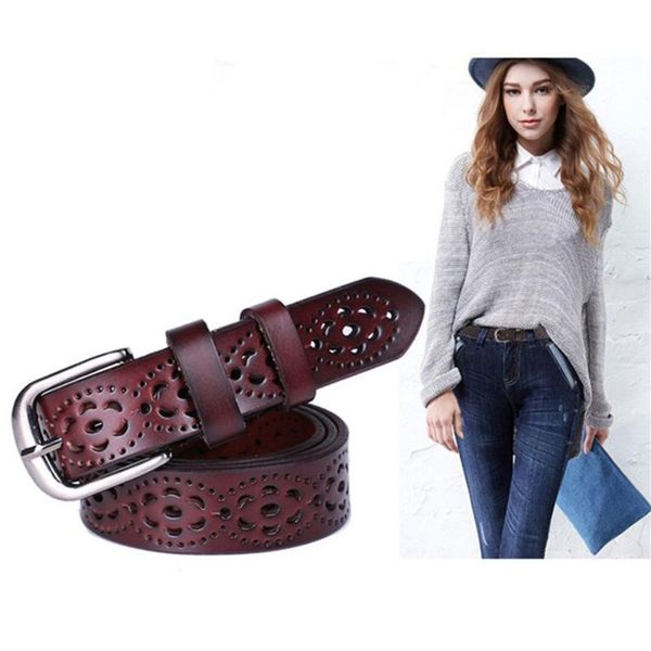 belts useful women wide genuine leather belt woman without drilling luxury jeans female straps ceinture femme, Black;brown
belts useful women wide genuine leather belt woman without drilling luxury jeans female straps ceinture femme, Black;brown