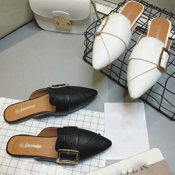 slippers women flat slip on mules casual chain british shoes platform sandals chaussure big size, Black
slippers women flat slip on mules casual chain british shoes platform sandals chaussure big size, Black