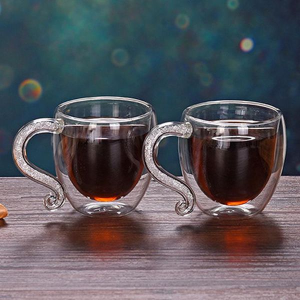 wine glasses creative crystal handle glass coffee mugs transparent double layer cup milk juice tea mug valentine's day christmas gift
wine glasses creative crystal handle glass coffee mugs transparent double layer cup milk juice tea mug valentine's day christmas gift