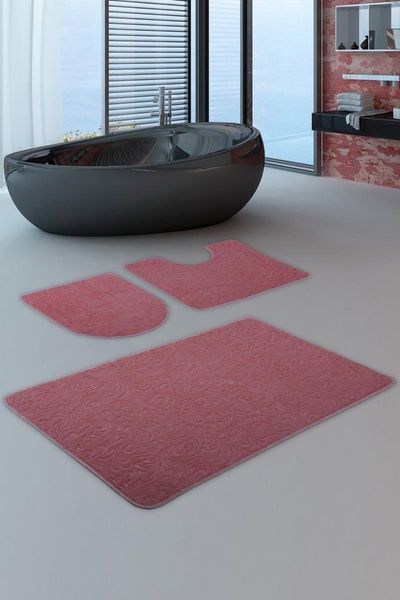 bonny home emboss ivy powder pcs set bath mat rug slip-resistant toilet seat pad mats
bonny home emboss ivy powder pcs set bath mat rug slip-resistant toilet seat pad mats