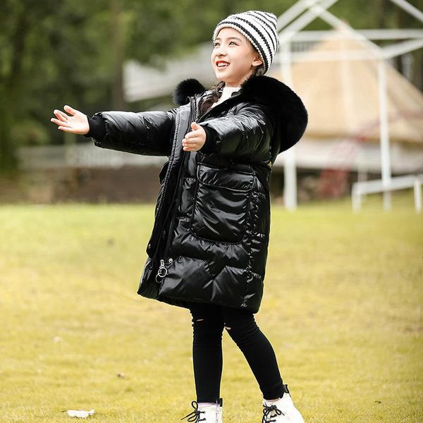 down coat kids winter jacket teen hooded parka outerwear thicken plus velvet warm outer clothing girl clothes teenage cotton snowsuit, Blue;gray
down coat kids winter jacket teen hooded parka outerwear thicken plus velvet warm outer clothing girl clothes teenage cotton snowsuit, Blue;gray