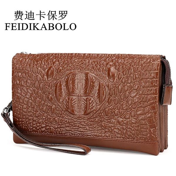 wallets feidikabolo arrive men male crocodile long clutch design wallet coin pocket for alligators leather purse, Red;black
wallets feidikabolo arrive men male crocodile long clutch design wallet coin pocket for alligators leather purse, Red;black