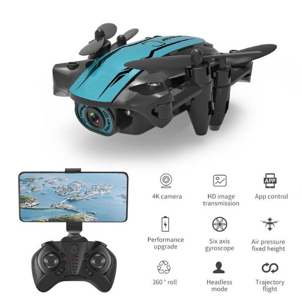 drones mini wifi fpv remote control drone with 480p/1080p/4k hd camera selfie mode height retention foldable rc quadcopter kit boy gift
drones mini wifi fpv remote control drone with 480p/1080p/4k hd camera selfie mode height retention foldable rc quadcopter kit boy gift