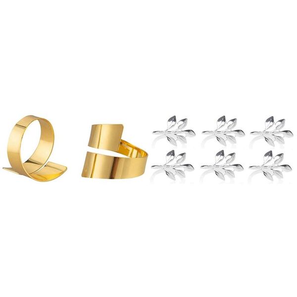 napkin rings 14 pcs handcrafted dinner table holders alloy rings, 8 golden & 6 silver
napkin rings 14 pcs handcrafted dinner table holders alloy rings, 8 golden & 6 silver