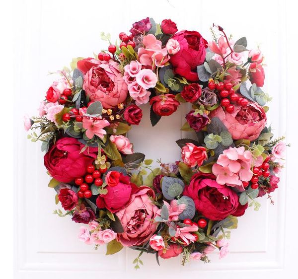 decorative flowers & wreaths christmas wreath artifical fall red floral door decoration front indoor handmade rattan
decorative flowers & wreaths christmas wreath artifical fall red floral door decoration front indoor handmade rattan