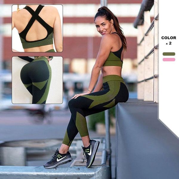 yoga set fitness sport suit leggings woman seamless running gym short sleeve crop high waist pants girl outfit
yoga set fitness sport suit leggings woman seamless running gym short sleeve crop high waist pants girl outfit