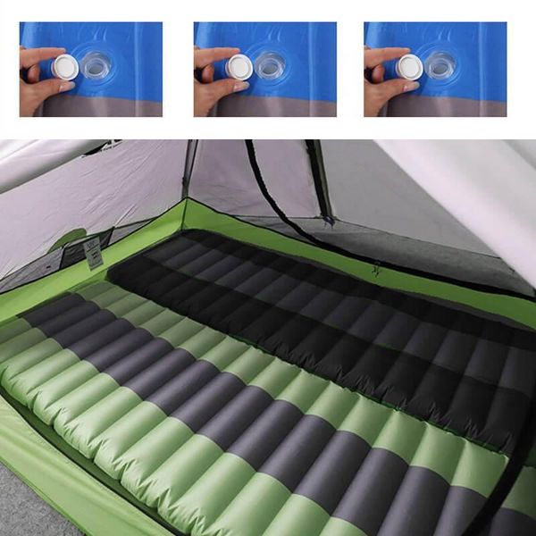 sleeping bags 60cmx190cm built-in pump damp-proof inflatable camping mat outdoor foot
sleeping bags 60cmx190cm built-in pump damp-proof inflatable camping mat outdoor foot