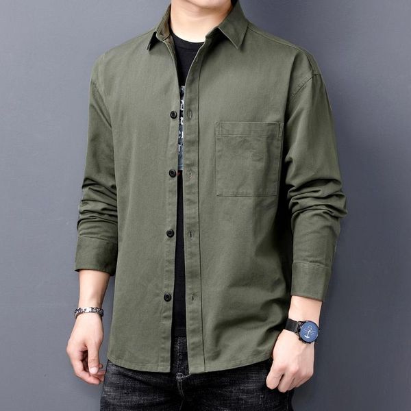 men's casual shirts 100% cotton fashion brand slim fit street denim shirt for men long sleeve japanese classic clothing, White;black
men's casual shirts 100% cotton fashion brand slim fit street denim shirt for men long sleeve japanese classic clothing, White;black