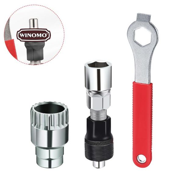 tools winomo professional bike cycle crank extractor puller bottom bracket remover removal spanner repair kit
tools winomo professional bike cycle crank extractor puller bottom bracket remover removal spanner repair kit