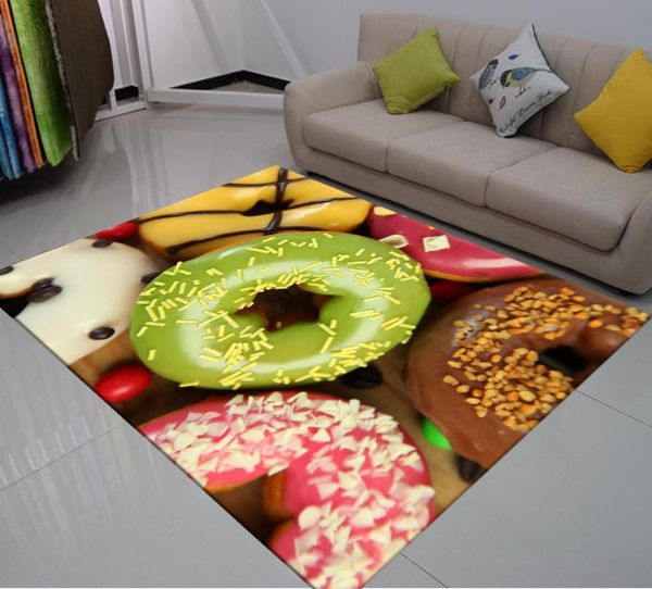 donuts chocolate delicious colorful cake carpet 3d printing bedroom area soft large room non-slip floor carpets
donuts chocolate delicious colorful cake carpet 3d printing bedroom area soft large room non-slip floor carpets