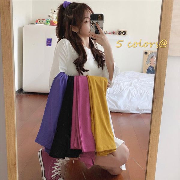 summer korean style loose t shirts women casual all-match short sleeve sweet minimalist women's t-shirt, White
summer korean style loose t shirts women casual all-match short sleeve sweet minimalist women's t-shirt, White
