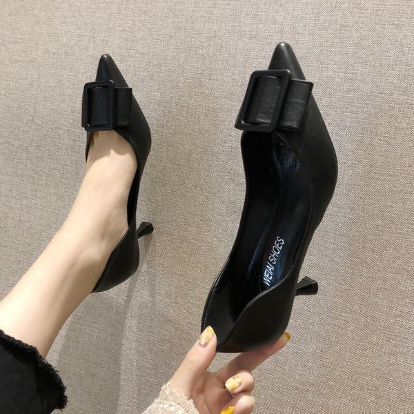 dress shoes high heel pumps women female thin metal decoration classics pointed toe office ladies w32-57, Black
dress shoes high heel pumps women female thin metal decoration classics pointed toe office ladies w32-57, Black