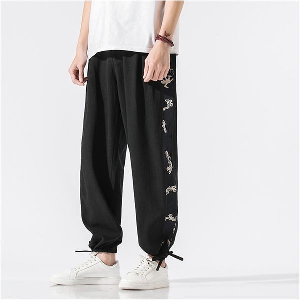 men's pants plus size casual korean style dragon print cotton loose elastic waist trousers harem m-5xl streetwear f7yh, Black
men's pants plus size casual korean style dragon print cotton loose elastic waist trousers harem m-5xl streetwear f7yh, Black