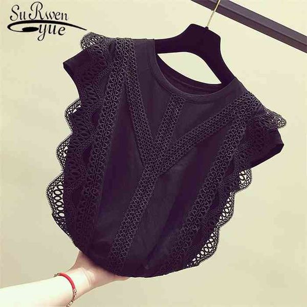 korean fashion clothing plus size solid shirt women blouse summer womens and blouses lace patchwork blusas mujer 4835, White
korean fashion clothing plus size solid shirt women blouse summer womens and blouses lace patchwork blusas mujer 4835, White