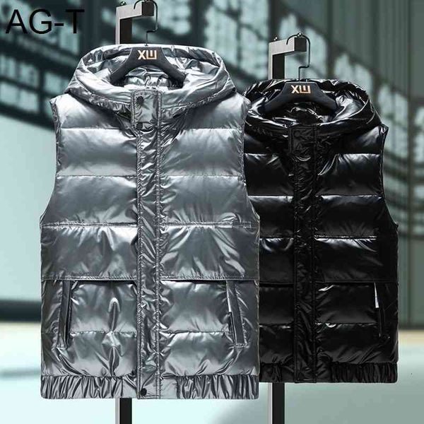 2021 fashion men shiny down vest women sleeveless jacket mens warm vests jackets winter casual coats male waistcoat luxury, Black;white
2021 fashion men shiny down vest women sleeveless jacket mens warm vests jackets winter casual coats male waistcoat luxury, Black;white