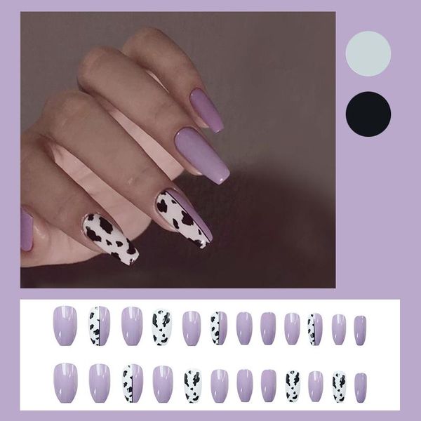 false nails 24pcs ballet purple leopard print mid-length coffin paragraph press on long ballerina women manicure patch wearable, Red;gold
false nails 24pcs ballet purple leopard print mid-length coffin paragraph press on long ballerina women manicure patch wearable, Red;gold