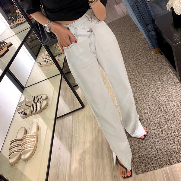 high-quality cowboy split long-legged pants 2021 size skinny jeans big female empire in style, Blue
high-quality cowboy split long-legged pants 2021 size skinny jeans big female empire in style, Blue