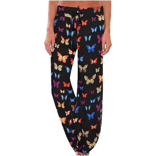women's pants & capris multi- printed fashion women casual loose high waist wide leg ladies long pantalon pour femme, Black;white
women's pants & capris multi- printed fashion women casual loose high waist wide leg ladies long pantalon pour femme, Black;white