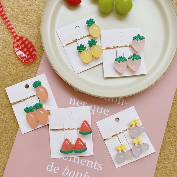 south korea's cute fruit children's side clip three-dimensional cartoon hair plastic liu hai fashion headdress accessories, Slivery;white
south korea's cute fruit children's side clip three-dimensional cartoon hair plastic liu hai fashion headdress accessories, Slivery;white