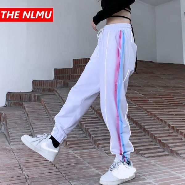 men's pants hip hop white side stripes joggers mens harajuku sweatpants streetwear reflective track harem trousers wq584, Black
men's pants hip hop white side stripes joggers mens harajuku sweatpants streetwear reflective track harem trousers wq584, Black