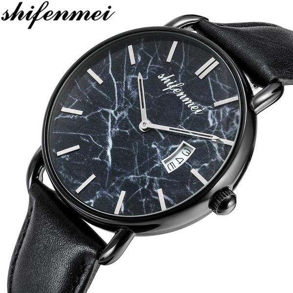 wristwatches shifenmei men's watch wood business sports calendar leather strap wooden casual clock, Slivery;brown
wristwatches shifenmei men's watch wood business sports calendar leather strap wooden casual clock, Slivery;brown
