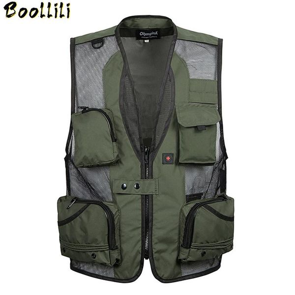 men's vests men mesh baggy sleeveless vest with many pockets spring autumn male casual black shooting jacket mens multi pocket waistcoa, Black;white
men's vests men mesh baggy sleeveless vest with many pockets spring autumn male casual black shooting jacket mens multi pocket waistcoa, Black;white