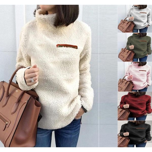 2021 autumn new sweater women's fashion zipper high neck bottomed ys80968, White;black
2021 autumn new sweater women's fashion zipper high neck bottomed ys80968, White;black