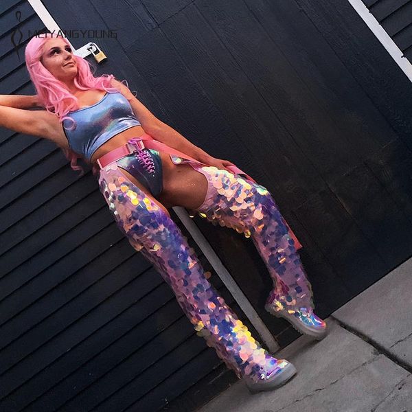 women's pants & capris meiyangyoung shining star sequin bling high waist straight adjust belt trousers women party streetwear, Black;white
women's pants & capris meiyangyoung shining star sequin bling high waist straight adjust belt trousers women party streetwear, Black;white