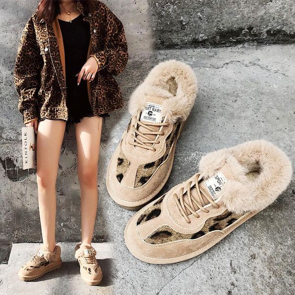boots 2021 winter women snow ankle fashion warm flock flats shoes woman low cut lace-up casual platform, Black
boots 2021 winter women snow ankle fashion warm flock flats shoes woman low cut lace-up casual platform, Black