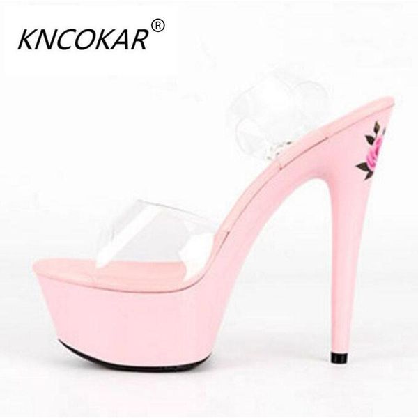kncokar2021summer hate sky-high catwalk high heels 15cm with thick bottom sandal pink flowers transparent crystal sho sandals, Black
kncokar2021summer hate sky-high catwalk high heels 15cm with thick bottom sandal pink flowers transparent crystal sho sandals, Black