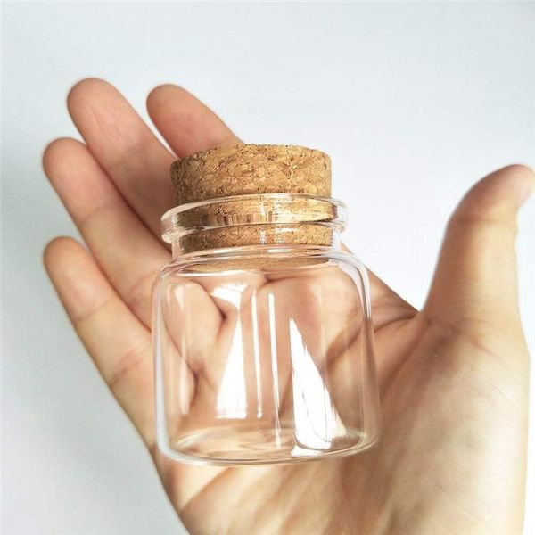 storage bottles & jars 36 x 50ml empty clear glass vials with cork ser jar wishing gift 47*50mm
storage bottles & jars 36 x 50ml empty clear glass vials with cork ser jar wishing gift 47*50mm
