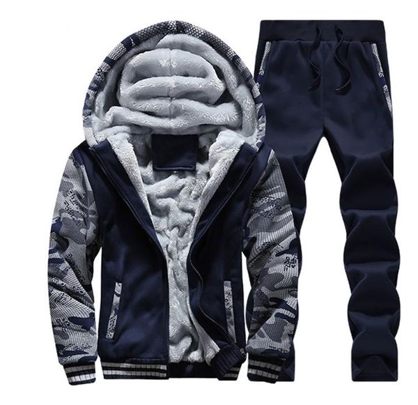 men's tracksuits tracksuit men sporting fleece thick hooded brand-clothing casual track suit jacket+pant warm fur inside winter sweatsh, Gray
men's tracksuits tracksuit men sporting fleece thick hooded brand-clothing casual track suit jacket+pant warm fur inside winter sweatsh, Gray