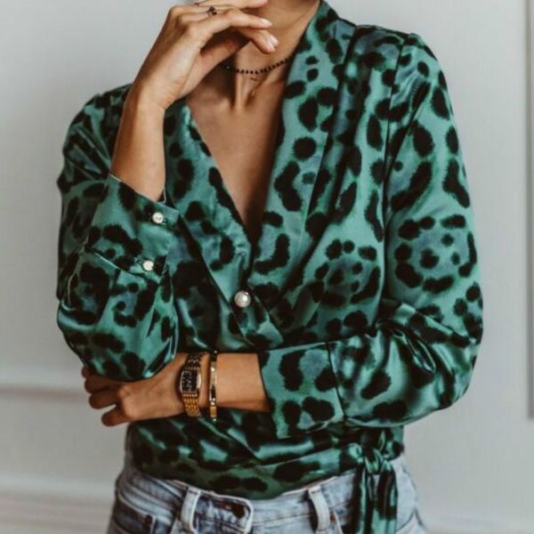 women's blouses & shirts long sleeve v-neck office ladies short blouse women leopard print elegant clubwear summer vacation lace-up shi, White
women's blouses & shirts long sleeve v-neck office ladies short blouse women leopard print elegant clubwear summer vacation lace-up shi, White
