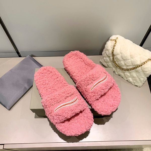 paris women wool slippers ladies sandals slides winter fur fluffy furry embroidered letters warm comfortable fuzzy girl flip luxurys designe, Black
paris women wool slippers ladies sandals slides winter fur fluffy furry embroidered letters warm comfortable fuzzy girl flip luxurys designe, Black
