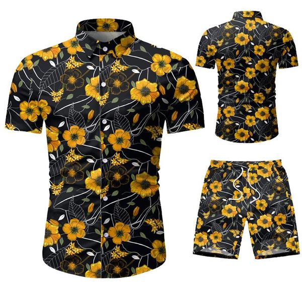 men's tracksuits hawaii clothing holiday suit fashion 3d printed summer cotton sets short sleeve shirt and shorts for men, Gray
men's tracksuits hawaii clothing holiday suit fashion 3d printed summer cotton sets short sleeve shirt and shorts for men, Gray
